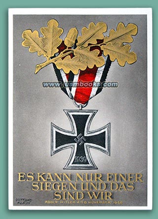 "Es kann nur einer siegen und das sind wir", Adolf Hitler am 8. November 1939, Gottfried Klein, Verlag Heinrich Hoffmann, München