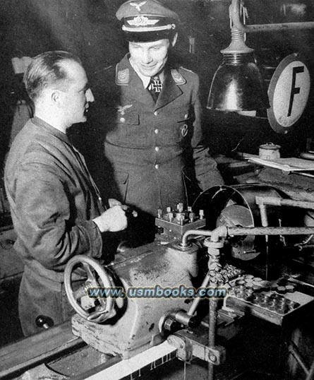 Luftwaffe Bomber Pilot Hauptmann Werner Baumbach, Nazi Knight's Cross with Oak Leaves and Swords