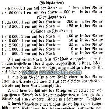 Nazi map reading instructions