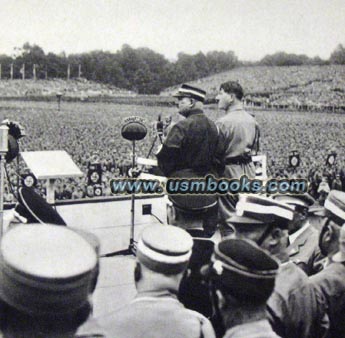 Ernst Roehm and Adolf Hitler