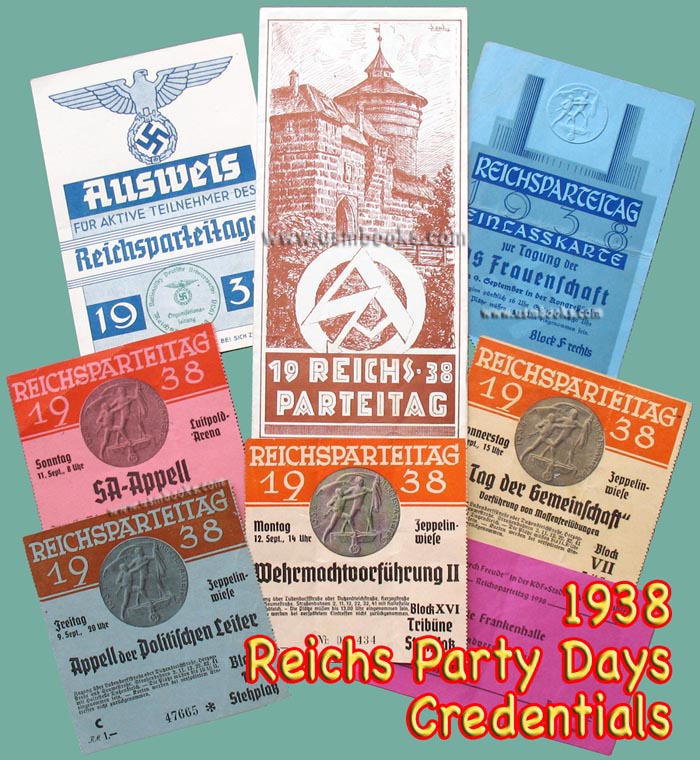 1938 Nazi Party Days Nuremberg