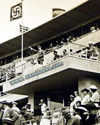 Adolf Hitler at the 1936 Olympics