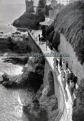 Fascist Italian tourist information, Genova Edizione Tedesca 1937, XVI