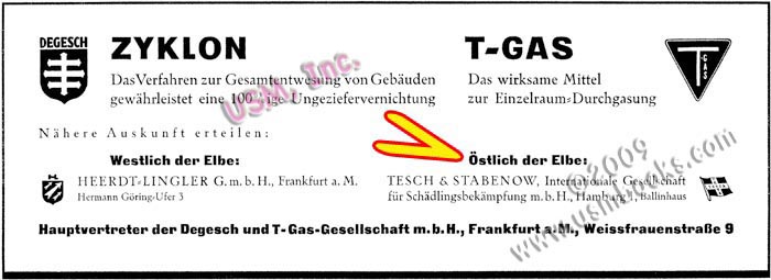 Degesch advertising